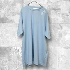 メンズトップス半袖Tシャツle coq sportif 水色 Mサイズ