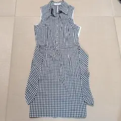Private Label ノースリーブシャツワンピース ギンガムチェックのサムネイル
