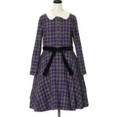 Jane Marple チェックワンピースのサムネイル