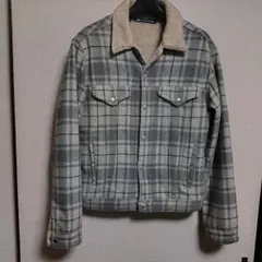 END.×JOURNALSTANDARD　限定コラボ　チェック　ボアジャケット