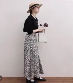 fig london 花柄マーメイドスカート　mono gardenのサムネイル
