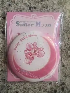セーラームーン　明治　缶ミラー　ちびうさ
