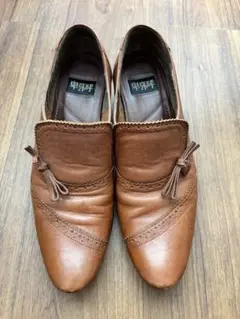 卑弥呼　革靴　パンプス　ローファー　22cm ブラウン