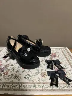 LIZLISA 厚底ローファーパンプスのサムネイル