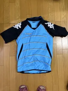 Kappa ピステ 水色/黒 ショートスリーブのサムネイル
