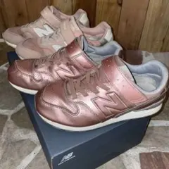 New Balance ピンクスニーカー　21.5センチ、22センチ　2足セット