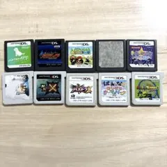 M7)DS・3DSソフト　10点まとめ　ジャンク