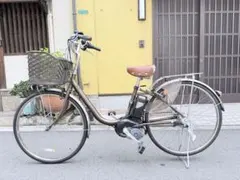 Panasonicエコナビ機能付き電動アシスト自転車24インチ関東圏配送可能