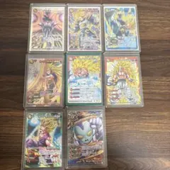 【美品】ミラバト　ドラゴンボールミラクルバトルカードダス　まとめ売り　8枚のサムネイル