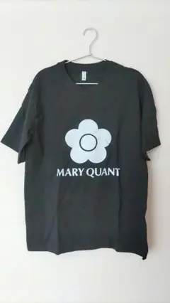【訳あり】　MARY QUANT　マリークワント　ティーシャツ　半袖　ブラック