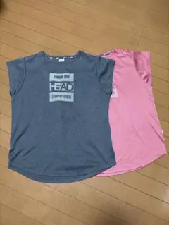 HEAD レディース 半袖Tシャツ 2枚セット