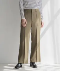 LOWRYS FARMローリーズファーム ラナテックフレアパンツ ブラウン L