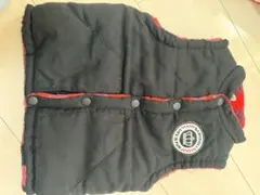 BABYDOLL チェック柄 ダウンベスト