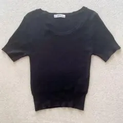 Forever21半袖リブニットトップス