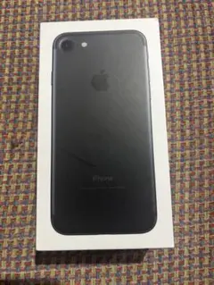 Apple iPhone 7ブラック 箱とイヤホン等