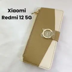 ☆ Xiaomi Redmi 12 5G ケース 手帳型 ショルダー