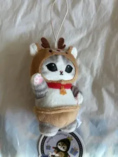 mofusand　モフサンド クリスマスにゃん マスコット　トナカイ