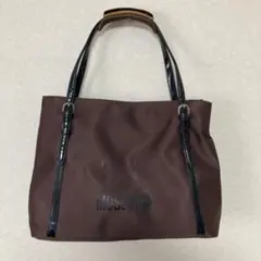 MOSCHINO ブラウン トートバッグ レディース バッグ