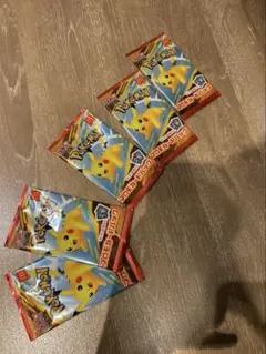 ポケモンカードMEGA マクドナルドハッピーセット2025プロモカード5パック