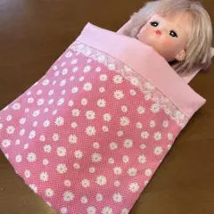 メルちゃん　布団セット　3点セット　デイジー　赤(濃ピンク)