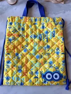 ミニオン柄 ナップザック キッズ用のサムネイル