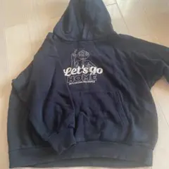 ZARA E.T. Let's go HOME パーカー 黒