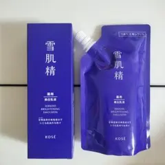 雪肌精 薬用美白乳液 つめかえ用レフィル 3個セット - メルカリ