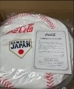 コカコーラ　SAMURAI JAPAN ボール型クッション