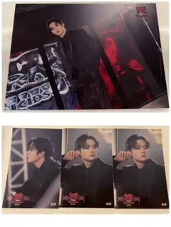 StrayKids dominATE ラントレ　くじステッカー　セット　リノ