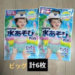 水あそびパンツ ビッグ 女の子 6枚のサムネイル