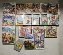 任天堂 Wii DS 3DS Switch ソフト まとめ売り