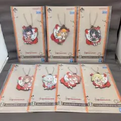 一番くじ　学園アイドルマスター　学マス　Ｈ賞 きゅんキャララバーチャーム　7種