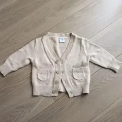 babyGap ベージュ カーディガン 70cm