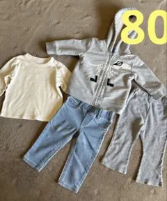 恐竜プリント パーカー　他 4点セット