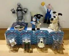 【未開封】ウォレスとグルミット　フィギュア　ひつじのショーン10点　まとめ売り