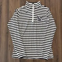 パーリーゲイツ PEARLY GATES ハーフジップ ボーダー 長袖