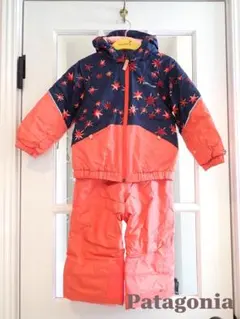 Patagonia 子ども用 スノーボード/スキーウインターウェア 上下セット