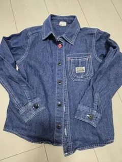 BREEZE デニム長袖シャツ 130サイズ