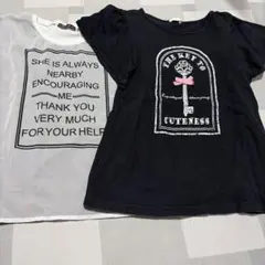 GU他 Tシャツ 2枚セット 女の子 140cm まとめ売り 半袖のサムネイル