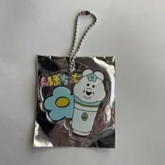 んぽちゃむ　カラオケの鉄人　アクリルキーホルダー　マイク