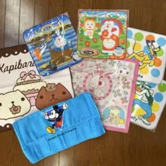 キャラクター　ハンドタオル　ハンカチ　まとめ売り