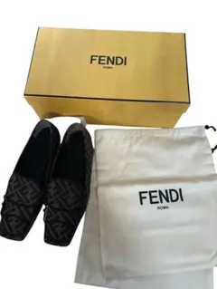 FENDI ローファー ブラウン 箱・保存袋付き　サイズ38.5のサムネイル