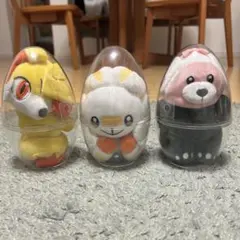 ポケモン ぬいぐるみ マスコット 3種セット　プライズのサムネイル