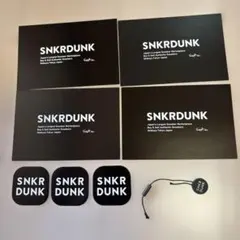 SNKRDUNK 鑑定バッジ ステッカーセット