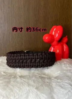 ハンドメイド パラコード首輪 No.42