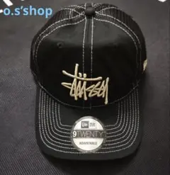 【タグ付新品・ショップ袋付】ニューエラ × ステューシー NYロゴ キャップ US発【Stussy】即完売 NY MESH BACK NEW ERA CAP ロゴキャップ