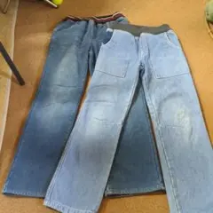 裏起毛ジーンズ　160サイズ