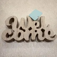 ナチュラルウッド ウェルカムボード welcome可愛い カントリー シャビー