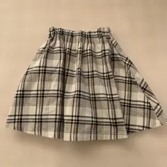 グローバルワークチェック柄フレアスカート