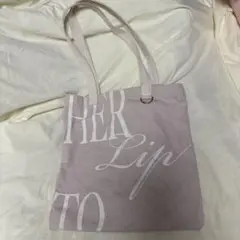 新品】Her lip to 名古屋限定 トートバッグ 白 - メルカリ
